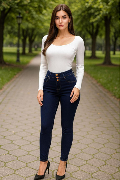 Pantalón de mezclilla Seduction Pantalón de mezclilla Seduction