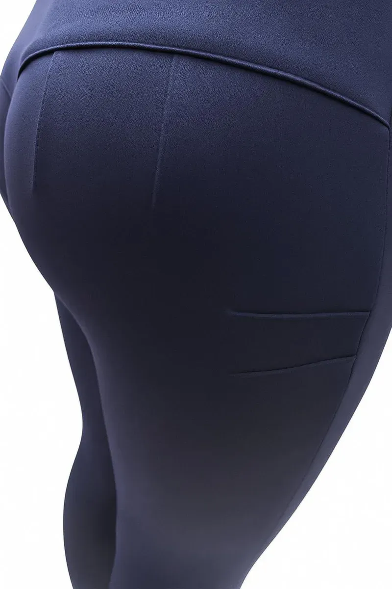 Leggings Victoria Mujer Skinny Tiro Alto Stretch