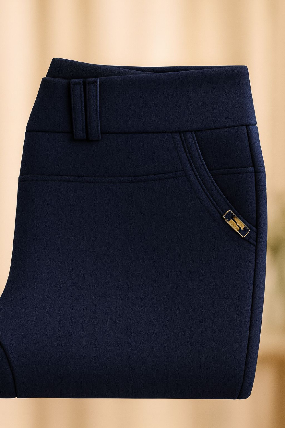 Pantalón Leggings Emma Mujer Skinny Cintura Alta Stretch