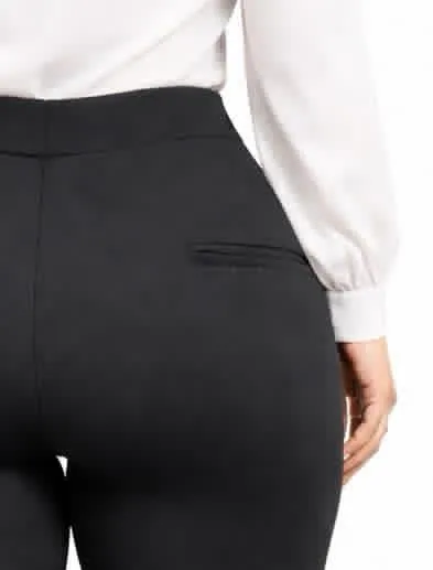 Pantalón vestir stretch curvy – pretina alta