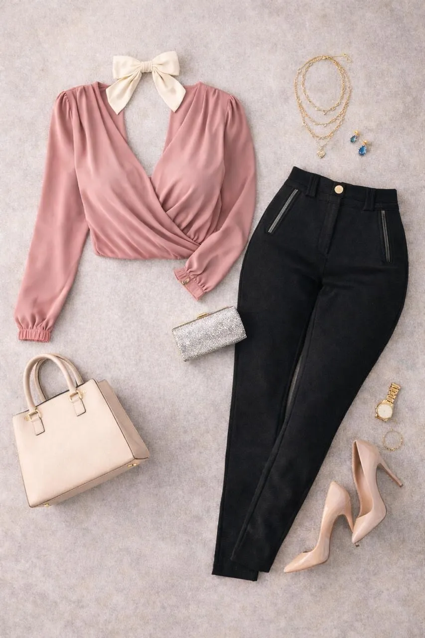 Pantalón Melissa Negro Moldeador Premium